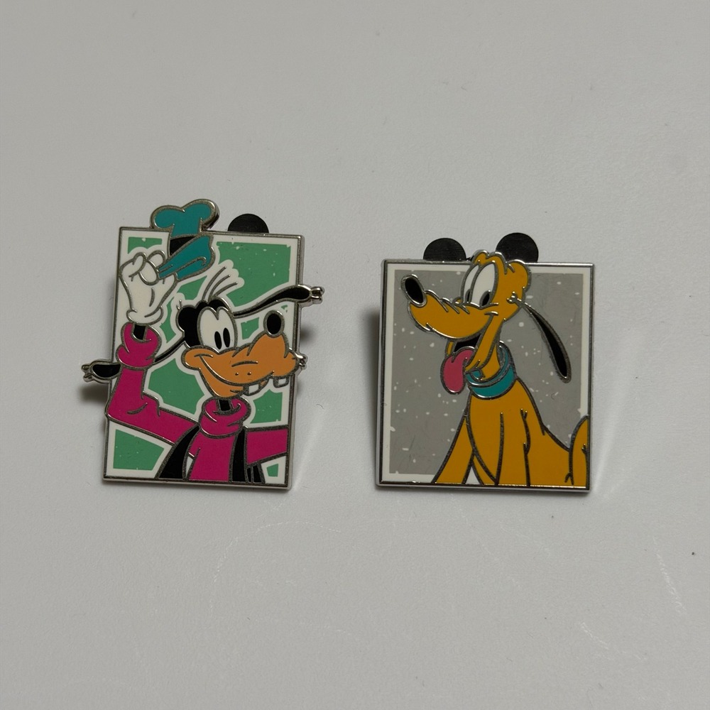 Pluto and Goofy Pin - Mickey and His Pals Mystery Pin Set - Disney‎